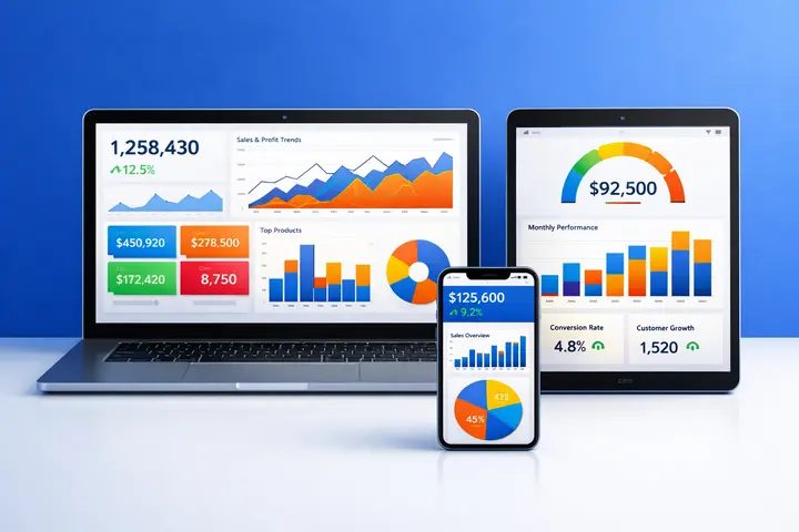 BI аналитика мобильном